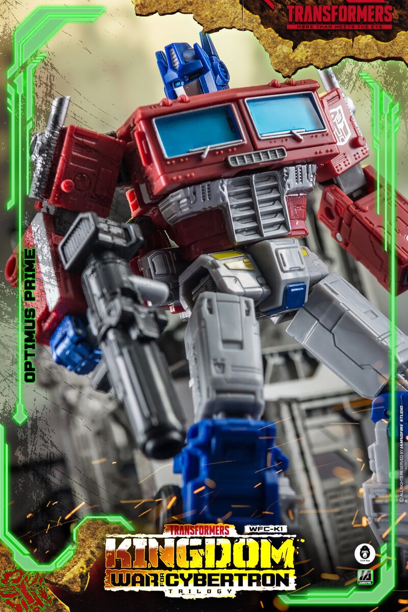 Transformers Kingdom Leader Optimus Prime Toy Photography Images by IAMNOFIRE
